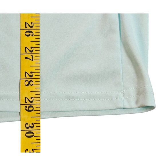 Vapor Apparel Mens Long Sleeve Performance Shirt XL Polyester Aqua UPF 50+ - Picture 10 of 11